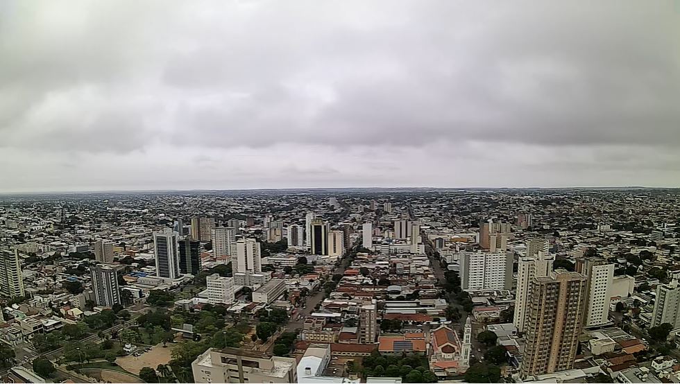 Céu fechado no início da manhã de hoje na Capital ©FRANCISCO BRITTO